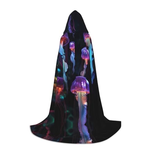 Kapuzenumhang für Teenager, Kostümparty, Halloween, weich und elastisch, Größe M Kapuzenumhang für Teenager, Kostümparty, Halloween, weich und elastisch, Größe M von Apbdffjnf