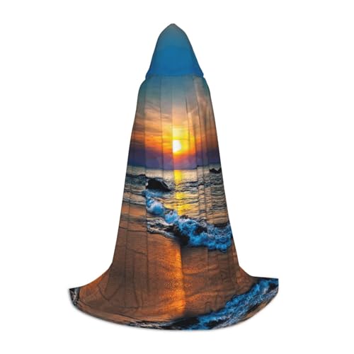 Kapuzenumhang für Teenager, Kostümparty, Halloween, weich und elastisch, Größe S Kapuzenumhang für Teenager, Kostümparty, Halloween, weich und elastisch, Größe S von Apbdffjnf