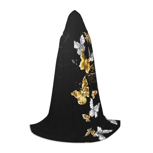 Kapuzenumhang für Teenager, Kostümparty, Halloween, weich und elastisch, Größe S Kapuzenumhang für Teenager, Kostümparty, Halloween, weich und elastisch, Größe S von Apbdffjnf