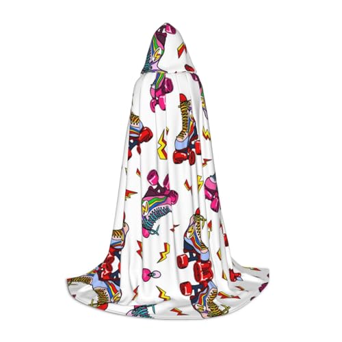 Kapuzenumhang für Teenager, Kostümparty, Halloween, weich und elastisch, Größe S Kapuzenumhang für Teenager, Kostümparty, Halloween, weich und elastisch, Größe S von Apbdffjnf