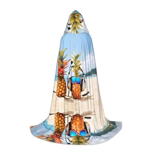 Kapuzenumhang für Teenager, Kostümparty, Halloween, weich und elastisch, Größe S Kapuzenumhang für Teenager, Kostümparty, Halloween, weich und elastisch, Größe S von Apbdffjnf