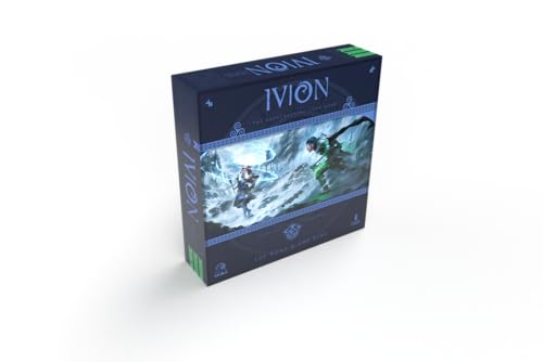 APE Games: Ivion The Rune & The Rime - Herocrafting, Fantasy Fighting Deck-Building Board Game, Stand-Alone & Cross Compatible, Ages 13+, 2 Players von Ape Games