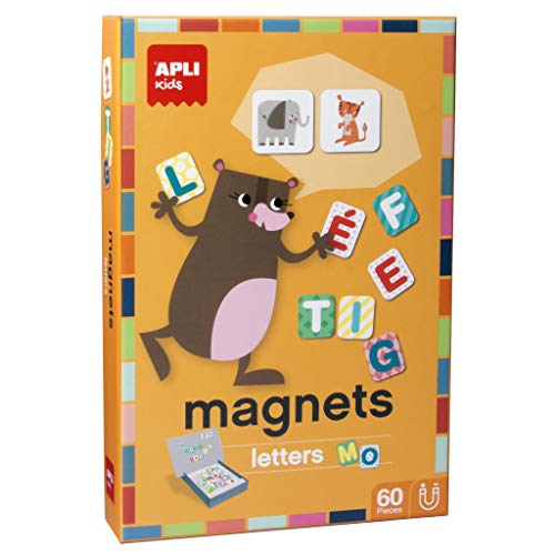 APLI Kids 16816 Buchstaben magnetset, bunt von APLI Kids