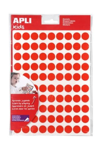 APLI Kids 102608 Geometrische Aufkleber 16 mm 5 Farben 3280 entfernbare Aufkleber APLI Kids 102608 Geometrische Aufkleber 16 mm 5 Farben 3280 entfernbare Aufkleber von APLI Kids
