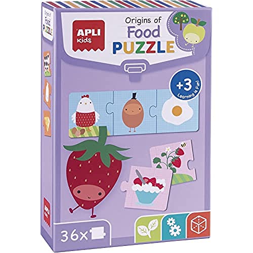 APLI Kids 14360 keimende der Ursprung von Lebensmitteln Puzzle Set von APLI Kids