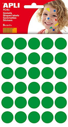 APLI Kids 13228 08640 Weltraum Rundgummitasche, grün, Ø 20 mm von APLI Kids