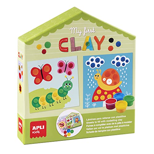APLI Kids 18866 - My First Clay Set - DIY mit farbiger Knete von APLI Kids