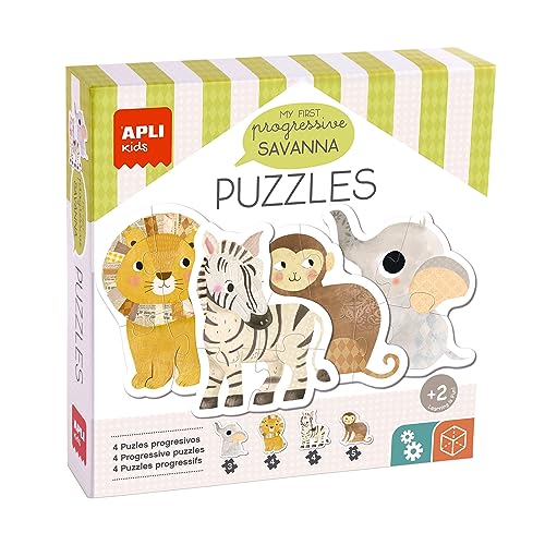 Apli kids 19440 Skalierbares Puzzle für Kleinkinder von APLI Kids