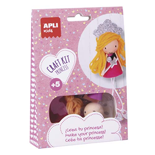APLI Kids Create Ihre eigenen Prinzessin Puppe Kit (Mehrfarbig) von APLI Kids