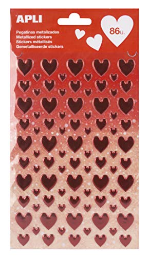 APLI Kids Sticker, rot (17187) von APLI