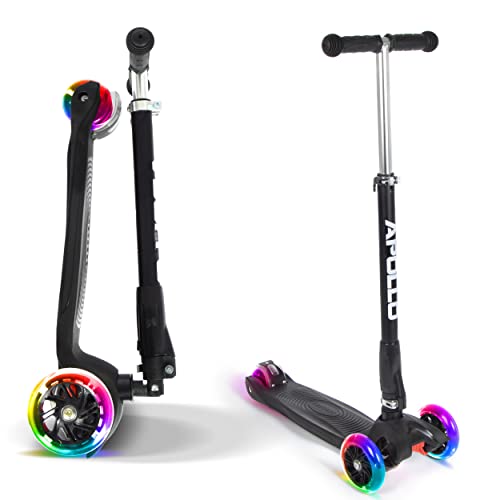 Apollo Fun-Scooter Kids Whiz LED Roller für Kinder ab 3 Jahren, Kinderroller, Kickboard, Tretroller von Apollo