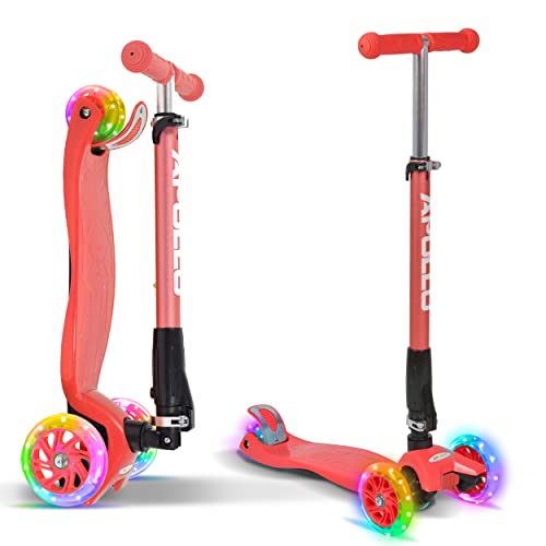 Apollo Fun-Scooter Kids Whiz LED Roller für Kinder ab 3 Jahren, Kinderroller, Kickboard, Tretroller Apollo Fun-Scooter Kids Whiz LED Roller für Kinder ab 3 Jahren, Kinderroller, Kickboard, Tretroller von Apollo