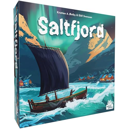 Matagot Saltfjord: Brettspiel für Erwachsene, 1-4 Spieler, ab 216 Jahren, Historisch, Strategie von Matagot