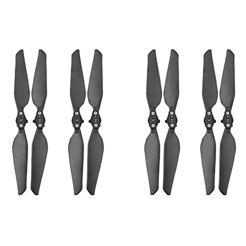 Aposous 4 Paare Schnellspanner Faltbarer Propeller für X8 SE 2022 & 2020 Kamera Drohne Propeller RC Quadcopter Teile,Schwarz von Aposous