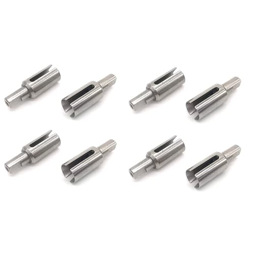 Aposous 8 Stück Metall Differential Becher Teile für 12428 12423 12427 Fy03 Q39 Q46 1/12 RC Carwltoys 12428 von Aposous