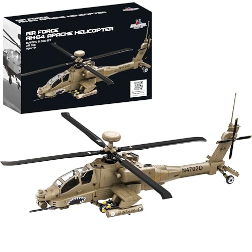 Apostroph Spiele AH-64 Apache Hubschrauber Bausteinset Apostroph Spiele AH-64 Apache Hubschrauber Bausteinset von Apostrophe Games