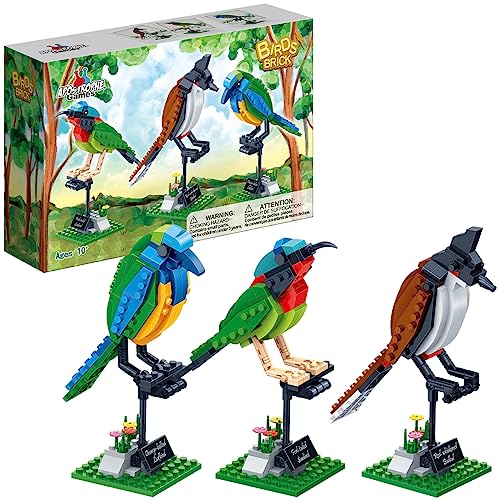 Apostrophe Games Vögel Modellbaukasten - 408 Teile - Modell für Kinder und Erwachsene von Apostrophe Games