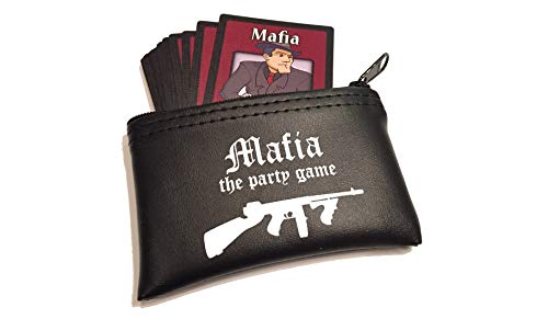 Apostroph Play Mafia The Party Game - Game of Lying, Bluffing, deceiving -38 Role Cards, Card Game for Adults and Teenagers - Interactive Board Game for Friends, Family von Apostrophe Games