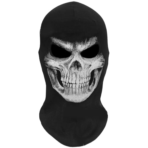 Applysu Ghost Maske Skelett Totenkopf Balaclava Maske Herren Schwarz Motorrad Sturm Ski Maske Halloween Party Gruselige Cosplay Props Applysu Ghost Maske Skelett Totenkopf Balaclava Maske Herren Schwarz Motorrad Sturm Ski Maske Halloween Party Gruselige Cosplay Props von Applysu