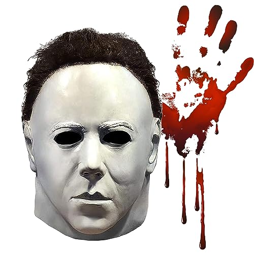 Michael Myers Masken für Herren, Halloween-Gesichtsmasken, gruseliges Kostüm, Halloween Maske für Erwachsene, 1978 von Applysu