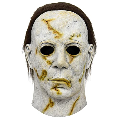Applysu Michael Myers Masken für Herren, Halloween-Gesichtsmasken für Erwachsene, gruseliges Kostüm, Cosplay-Masken, gruselige Masken für Erwachsene, Herren2022 Neu (Stil 2) von Applysu