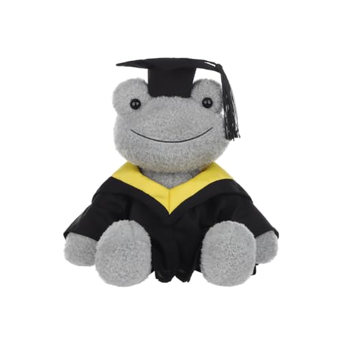 Apricot Lamb Bachelor Grau Frosch Plüschtiere für Kinder, weiche niedliche Kuscheltier für Baby Mädchen und Jungen, Flauschige Frosch Grau 23 cm Apricot Lamb Bachelor Grau Frosch Plüschtiere für Kinder, weiche niedliche Kuscheltier für Baby Mädchen und Jungen, Flauschige Frosch Grau 23 cm von Apricot Lamb