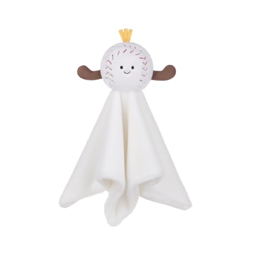 Apricot Lamb Baseball-Sicherheits-Decke für Babys, weiche Loveys für Baby Junge und Mädchen, 35,6 cm für Säugling und Kleinkinder von Apricot Lamb
