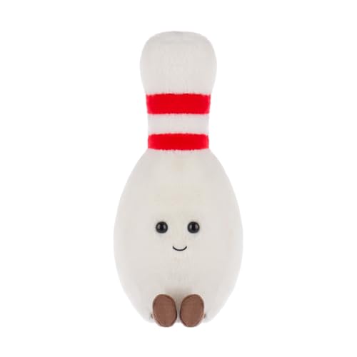 Apricot Lamb Bowling Ball Sport Plüschtiere für Kinder, weiche niedliche Kuscheltier für Baby Mädchen und Jungen, Flauschige Bowling Weiß 24 cm Apricot Lamb Bowling Ball Sport Plüschtiere für Kinder, weiche niedliche Kuscheltier für Baby Mädchen und Jungen, Flauschige Bowling Weiß 24 cm von Apricot Lamb