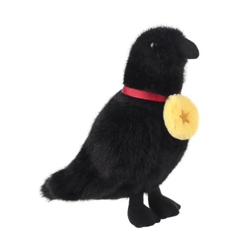 Apricot Lamb Champion Krähe Plüschtiere für Kinder, weiche niedliche Kuscheltier für Baby Mädchen und Jungen, Flauschige Champion Rabe Schwarz 15 cm Apricot Lamb Champion Krähe Plüschtiere für Kinder, weiche niedliche Kuscheltier für Baby Mädchen und Jungen, Flauschige Champion Rabe Schwarz 15 cm von Apricot Lamb