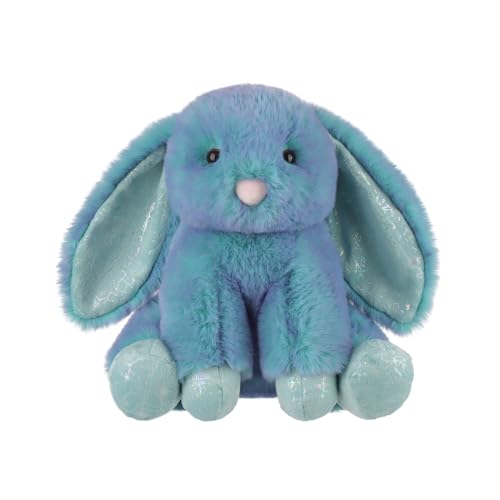 Apricot Lamb Diamantblaues Häschen Plüschtiere für Kinder, weiche niedliche Kuscheltier für Baby Mädchen und Jungen, Flauschige Kaninchen Hase Dimond Blau 21 cm von Apricot Lamb