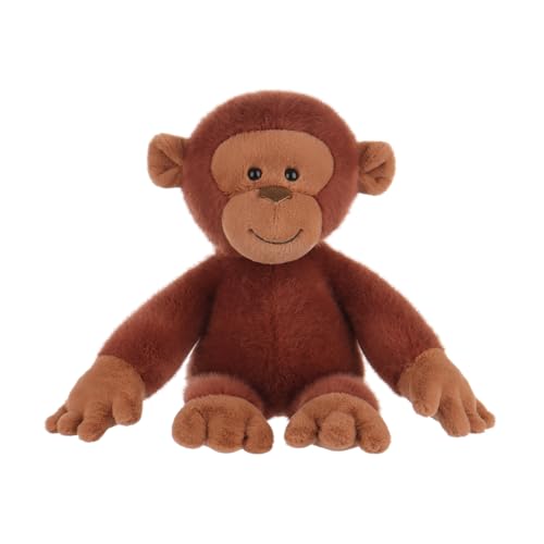 Apricot Lamb Flexibles Orangutan Plüschtiere für Kinder, weiche niedliche Kuscheltier für Baby Mädchen und Jungen, Flauschige Flexibles Orangutan Braun 23 cm Apricot Lamb Flexibles Orangutan Plüschtiere für Kinder, weiche niedliche Kuscheltier für Baby Mädchen und Jungen, Flauschige Flexibles Orangutan Braun 23 cm von Apricot Lamb