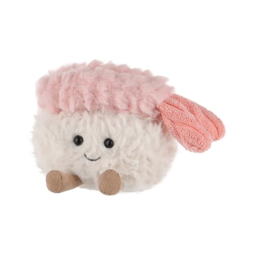 Apricot Lamb Garnelen Sushi Lebensmittel Plüschtiere für Kinder, weiche niedliche Kuscheltier für Baby Mädchen und Jungen, Flauschige Sushi Mehrfarbig 8 cm Apricot Lamb Garnelen Sushi Lebensmittel Plüschtiere für Kinder, weiche niedliche Kuscheltier für Baby Mädchen und Jungen, Flauschige Sushi Mehrfarbig 8 cm von Apricot Lamb