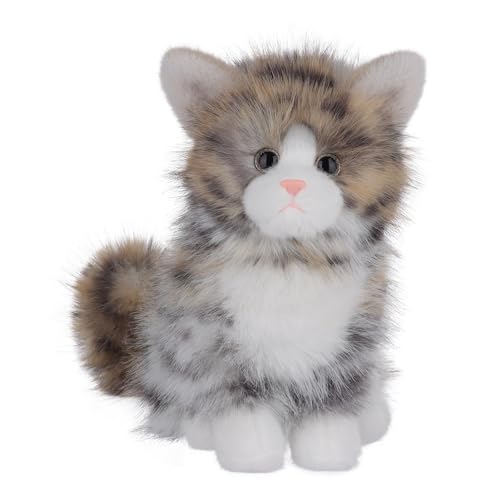 Apricot Lamb –Huajiao Chinesische Tanuki-Katze -Katze Cat- Plüsch Spielzeug Plüschtier für Mädchen, Jungen & Babys – Flauschiger Stofftier zum Spielen– Plüsch Tanuki-Katze von Apricot Lamb