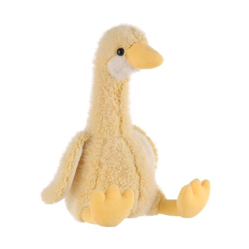 Apricot Lamb – Kuscheltier Ente 25 cm – Plüsch Spielzeug Plüschtier für Kinder und Baby – Flauschiger Stofftier zum Spielen, Geschenk & Kuscheln – Gemütliches Schmusetier – Weizen Nerz Ente von Apricot Lamb