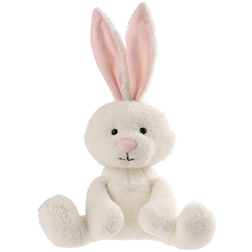 Apricot Lamb – Kuscheltier Hase 23 cm – Plüsch Spielzeug Plüschtier für Kinder und Baby – Flauschiger Stofftier zum Spielen, Sammeln & Kuscheln – Gemütliches Schmusetier – weißer Samt Kaninchen von Apricot Lamb