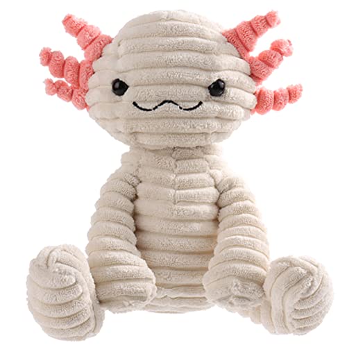 Apricot Lamb Kuscheltier Axolotl 23 cm Plüsch Salamander Spielzeug Plüschtier für Kinder und Baby Flauschiger Stofftier zum Spielen, Sammeln & Kuscheln Gemütliches Schmusetier Cord Axolotl von Apricot Lamb