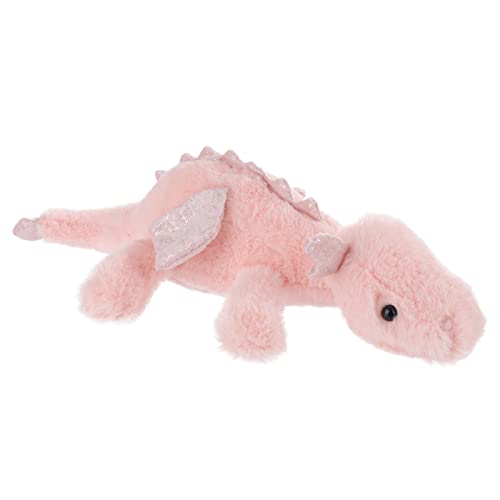 Apricot Lamb – Kuscheltier liegender Drache 38cm – Drache Plüschtier Plüsch Spielzeug weich&waschbar Geschenk für Kinder Baby Mädchen Junge(Farbe: Rosa) von Apricot Lamb