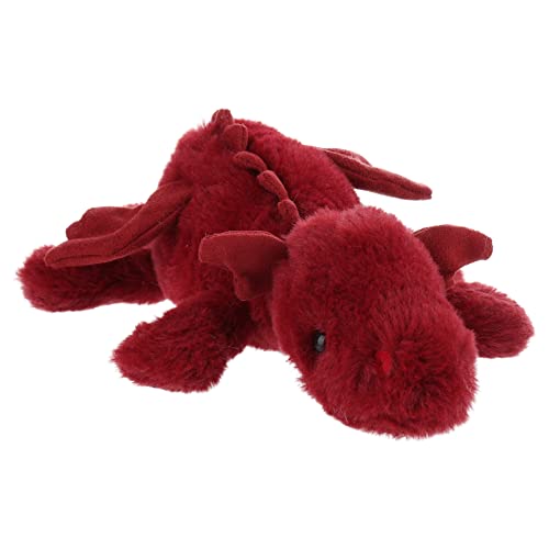 Apricot Lamb – Kuscheltier liegender Drache 38cm – Drache Plüschtier Plüsch Spielzeug weich&waschbar Geschenk für Kinder Baby Mädchen Junge(Farbe: Scharlach) von Apricot Lamb
