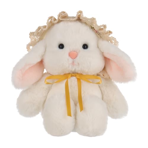 Apricot Lamb Picknick Hase Plüschtiere für Kinder, weiche niedliche Kuscheltier für Baby Mädchen und Jungen, Flauschige Hase Kaninchen Weiß 21 cm Apricot Lamb Picknick Hase Plüschtiere für Kinder, weiche niedliche Kuscheltier für Baby Mädchen und Jungen, Flauschige Hase Kaninchen Weiß 21 cm von Apricot Lamb