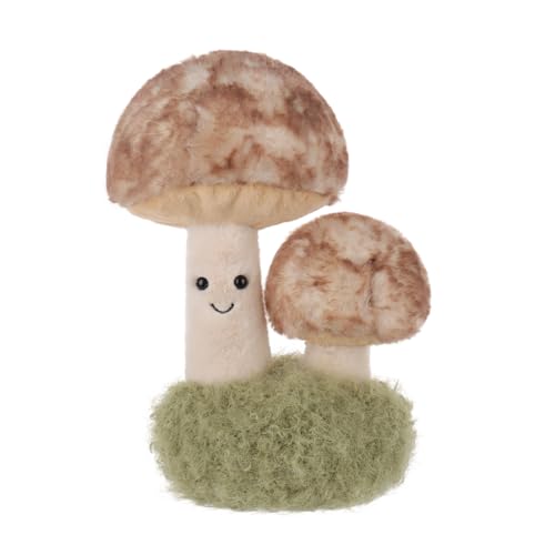 Apricot Lamb Pilzpflanze Plüschtiere für Kinder, weiche niedliche Kuscheltier für Baby Mädchen und Jungen, Flauschige Pilzpflanze Braun 20 cm Apricot Lamb Pilzpflanze Plüschtiere für Kinder, weiche niedliche Kuscheltier für Baby Mädchen und Jungen, Flauschige Pilzpflanze Braun 20 cm von Apricot Lamb