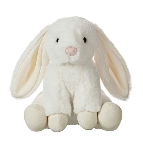 Apricot Lamb – Kuscheltier Weiß Hase 20 cm – Plüsch Spielzeug Plüschtier für Mädchen, Jungen & Babys – Flauschiger Stofftier zum Spielen, Sammeln & Kuscheln – Gemütliches Schmusetier – Plüschhase von Apricot Lamb