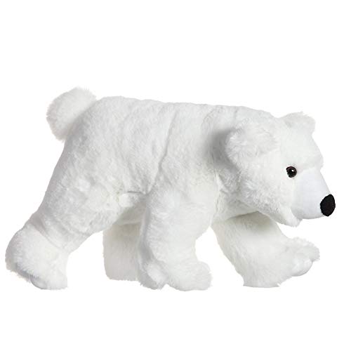 Apricot Lamb Plüsch Weich gefüllte Tiere Martial Polar Bear Polarbär Eisbär Kuscheltier für Kinder und Baby 25cm von Apricot Lamb