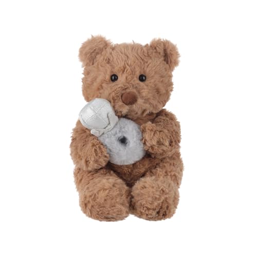 Apricot Lamb Romantischer Kaffeebär mit Diamantring Plüschtiere für Kinder, weiche niedliche Kuscheltier für Baby Mädchen und Jungen, Flauschige Bär Braun 22 cm Apricot Lamb Romantischer Kaffeebär mit Diamantring Plüschtiere für Kinder, weiche niedliche Kuscheltier für Baby Mädchen und Jungen, Flauschige Bär Braun 22 cm von Apricot Lamb