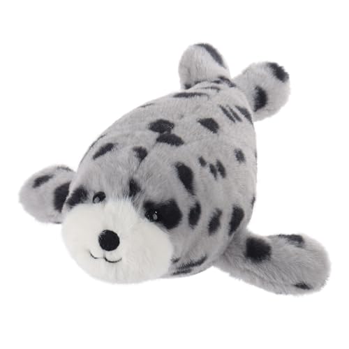 Apricot Lamb Seehunde Meerestier Plüschtiere für Kinder, weiche niedliche Kuscheltier für Baby Mädchen und Jungen, Flauschige Seehunde Grau 28 cm von Apricot Lamb