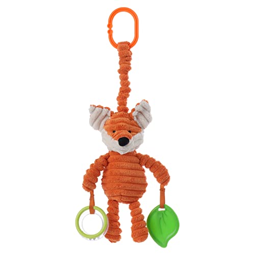 Apricot Lamb Spieluhr Fuchs Soft Baby Rassel Activity-Spieltier Kinderbett Kinderwagen Spielzeug für Neugeborene Einschlaf-Hilfe für Babys und Säuglinge, 22cm von Apricot Lamb