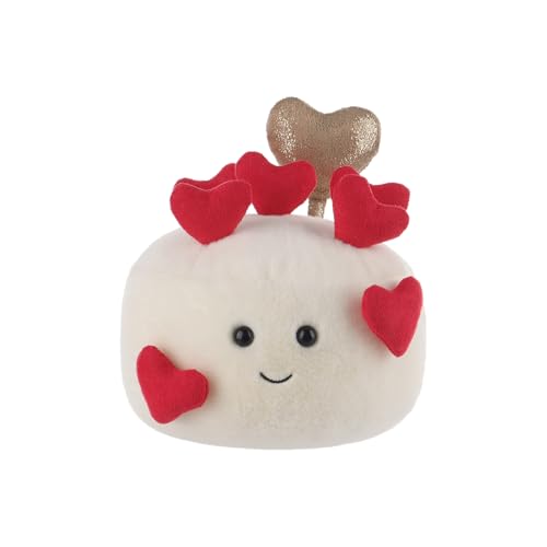 Apricot Lamb Valentinstag Kuchen Plüschtiere für Kinder, weiche niedliche Kuscheltier für Baby Mädchen und Jungen, Flauschige Geburtstagskuchen Rot 18 cm Apricot Lamb Valentinstag Kuchen Plüschtiere für Kinder, weiche niedliche Kuscheltier für Baby Mädchen und Jungen, Flauschige Geburtstagskuchen Rot 18 cm von Apricot Lamb