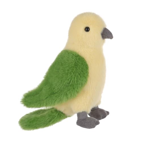 Apricot Lamb Vogel Papagei Plüschtiere für Kinder, weiche niedliche Kuscheltier für Baby Mädchen und Jungen, Flauschige Vogel Papagei Grün 18 cm von Apricot Lamb