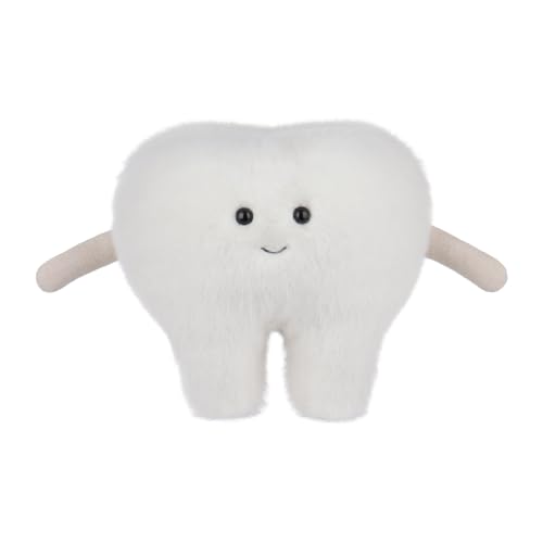 Apricot Lamb Zähne Plüschtiere für Kinder, weiche niedliche Kuscheltier für Baby Mädchen und Jungen, Flauschige Zähne Weiß 15 cm Apricot Lamb Zähne Plüschtiere für Kinder, weiche niedliche Kuscheltier für Baby Mädchen und Jungen, Flauschige Zähne Weiß 15 cm von Apricot Lamb