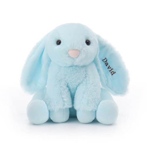 Apricot Lamb personalisierte Blau Kaninchen Hase Plüschtier Plüsch Spielzeug von Apricot Lamb