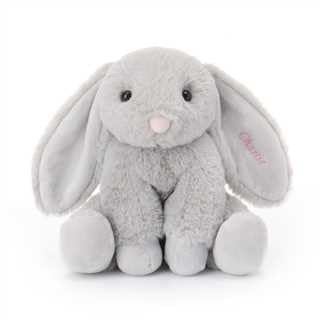 Apricot Lamb personalisierte Grey Kaninchen Hase Plüsch Weich gefüllte Geburtstagsgeschenk Tiere Schlappohren Gray Bunny Kuscheltier für Kinder und Baby 20cm Apricot Lamb personalisierte Grey Kaninchen Hase Plüsch Weich gefüllte Geburtstagsgeschenk Tiere Schlappohren Gray Bunny Kuscheltier für Kinder und Baby 20cm von Apricot Lamb